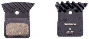 Brzdové destičky SHIMANO L05A RF polymerové s chladičem, silniční