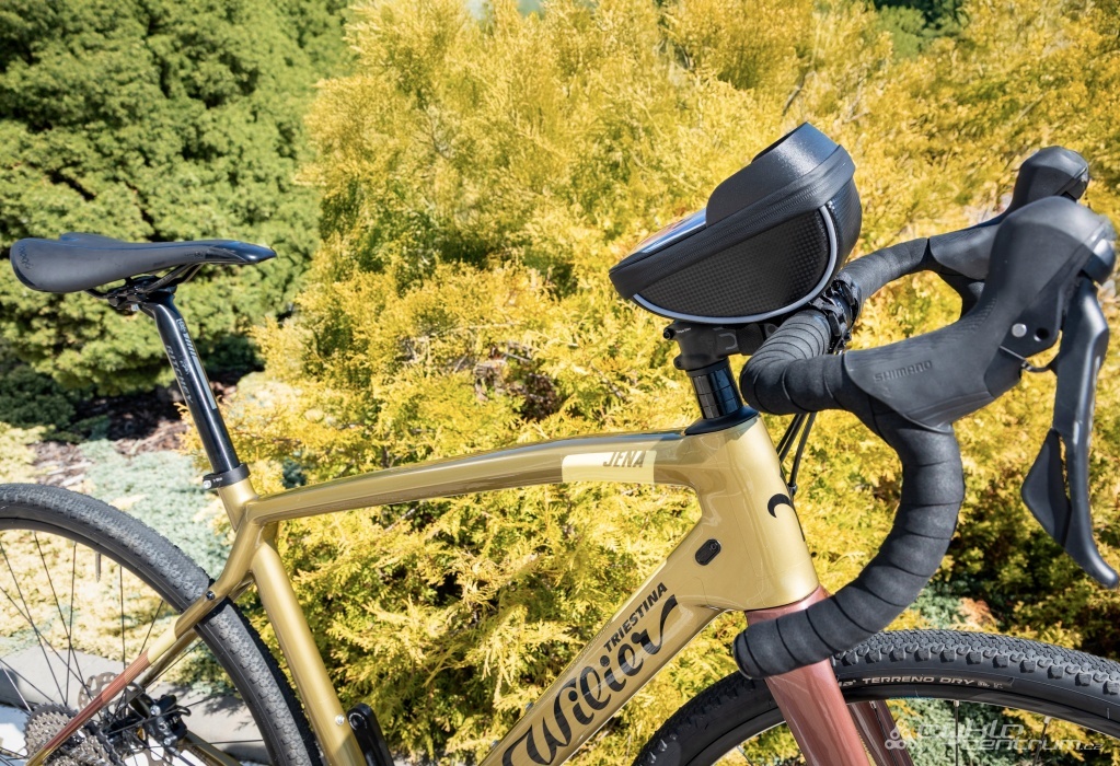 brašna na řídítka FORCE SMART XL černo-šedá