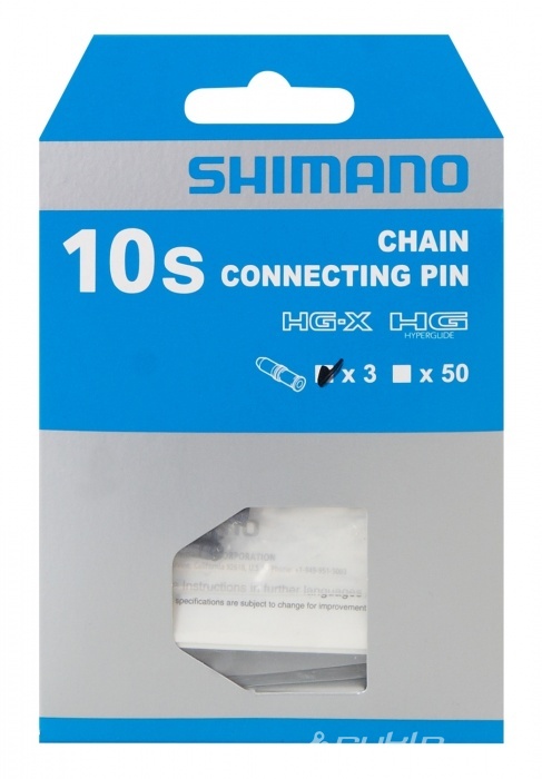 řetěz-nýt SHIMANO DA 10k , balení po 3 ks nýtů