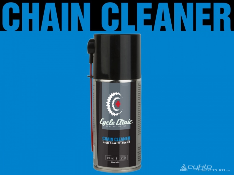 Cistic Cycle Clinic Chain Cleaner aerosol 150 ml  (cerná)