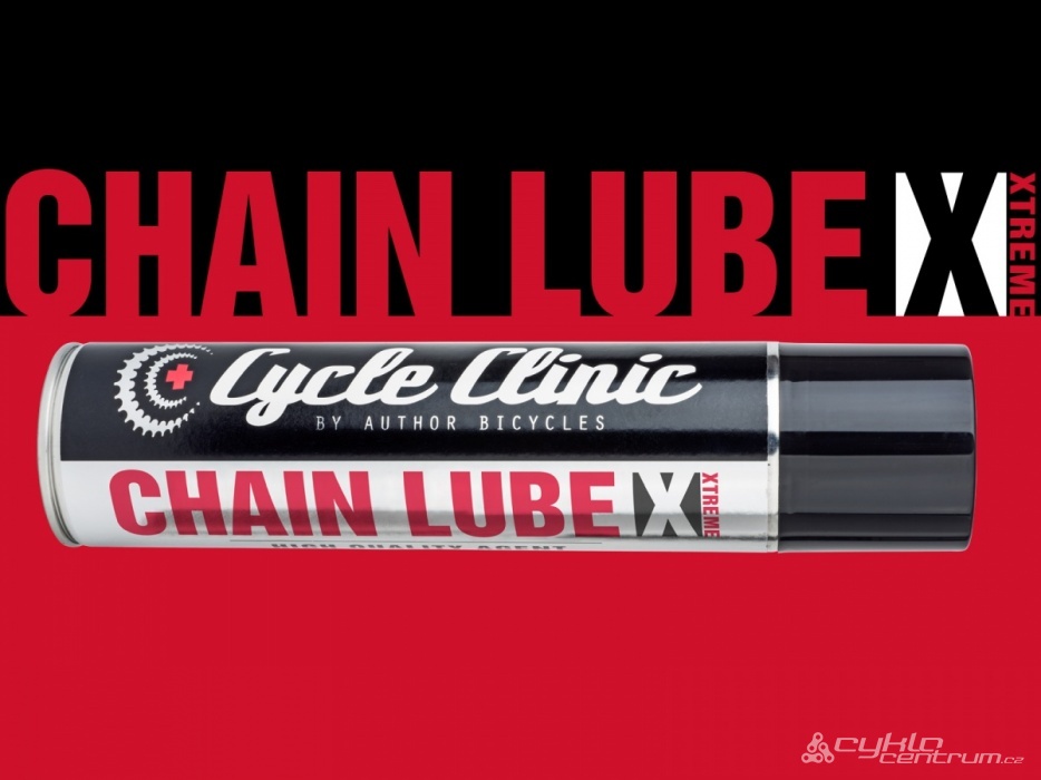 Mazivo Cycle Clinic Chain Lube EXTREME 300 ml  (cervená)