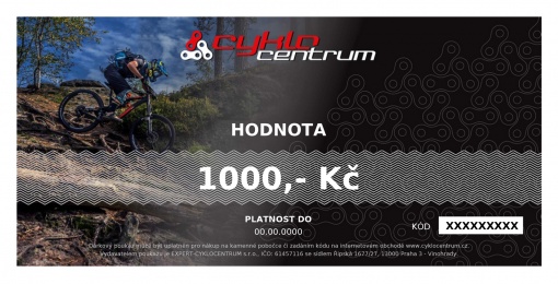 D&aacute;rkov&yacute; poukaz 1000